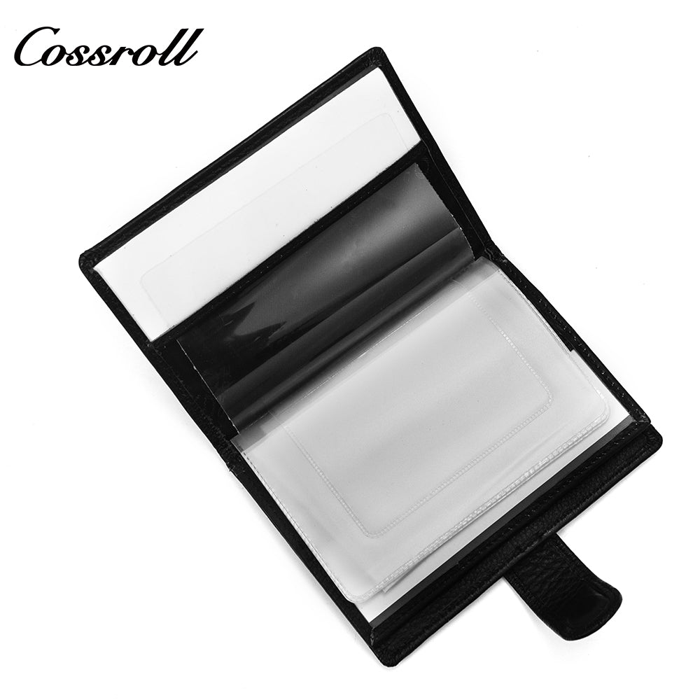 2024 New Genuine Leather Men's Wallet Short High-End Men's Wallet Best-Selling Style