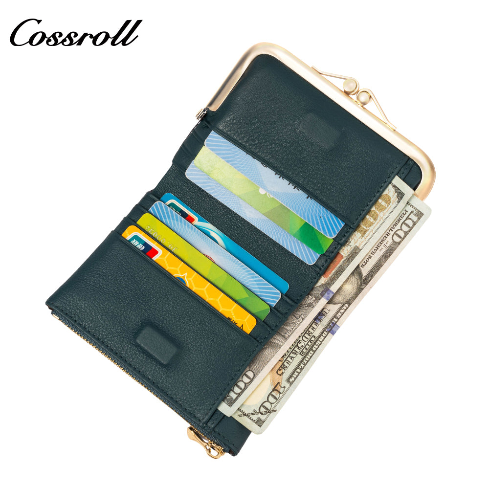 Short Wallet 2024 New mini folding wallet card Retro multifunctional wallet