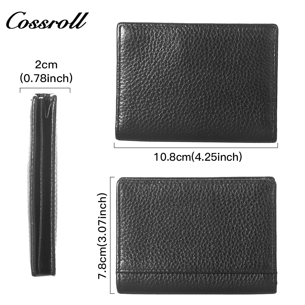 Wholesale Cheapest Price Wholesale Cheapest Price ladies clutch purse short wallets unisex custom brand Lychee leather