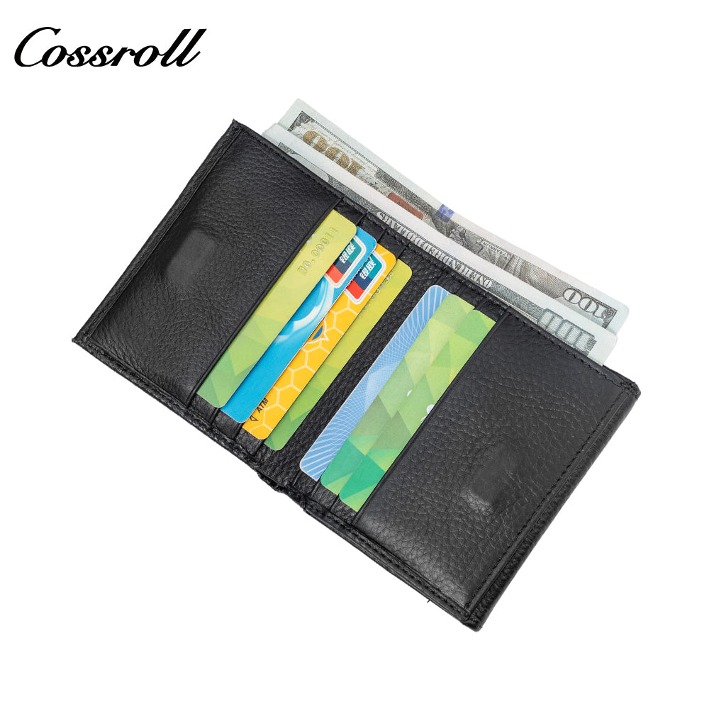New men's wallet simple leisure men's wallet coin purse men's short money clip