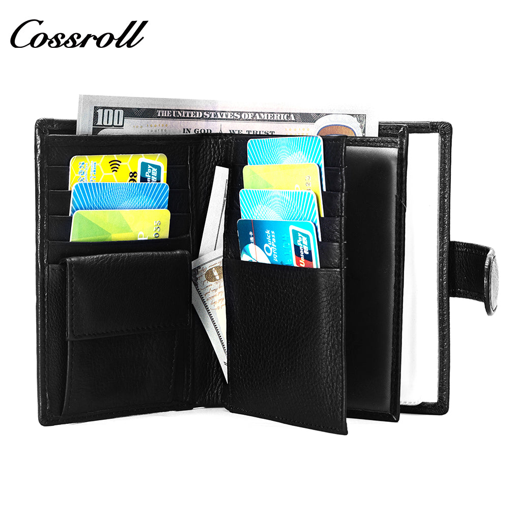 New Genuine Leather Men's Wallet Short High-End Men's Wallet Best-Selling Style