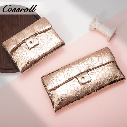 Top-Selling Genuine Leather Women's Wallets Bright leather