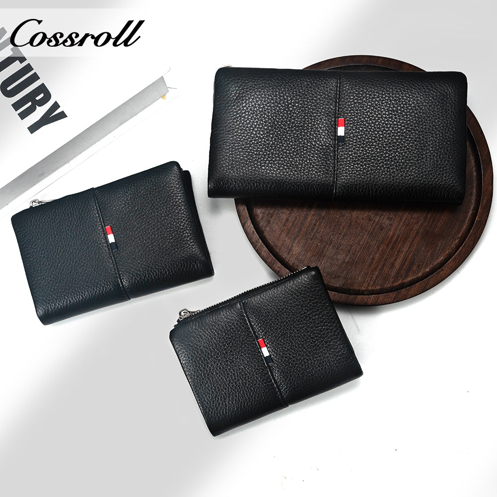 Most Popular best brand leather long wallet female Genuine Leather