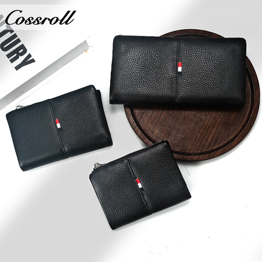 Most Popular best brand leather long wallet female Genuine Leather