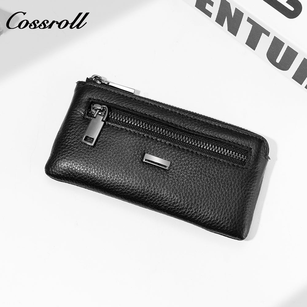 Men's wallet Zipper Multifunctional Coin Long Card Pocket Clutch wallet