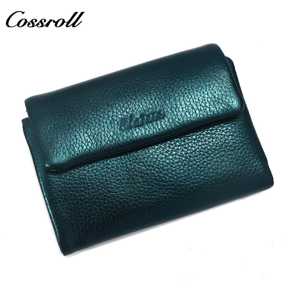 Top-Selling Genuine Leather Women's Wallets Bright leather