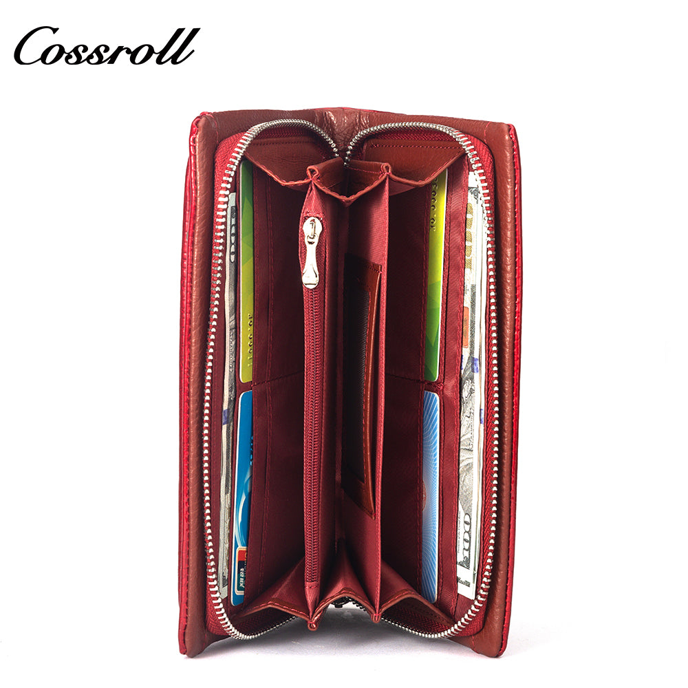 High Quality Wholesale Custom Cheap luxury leather crocodile texture patent leather