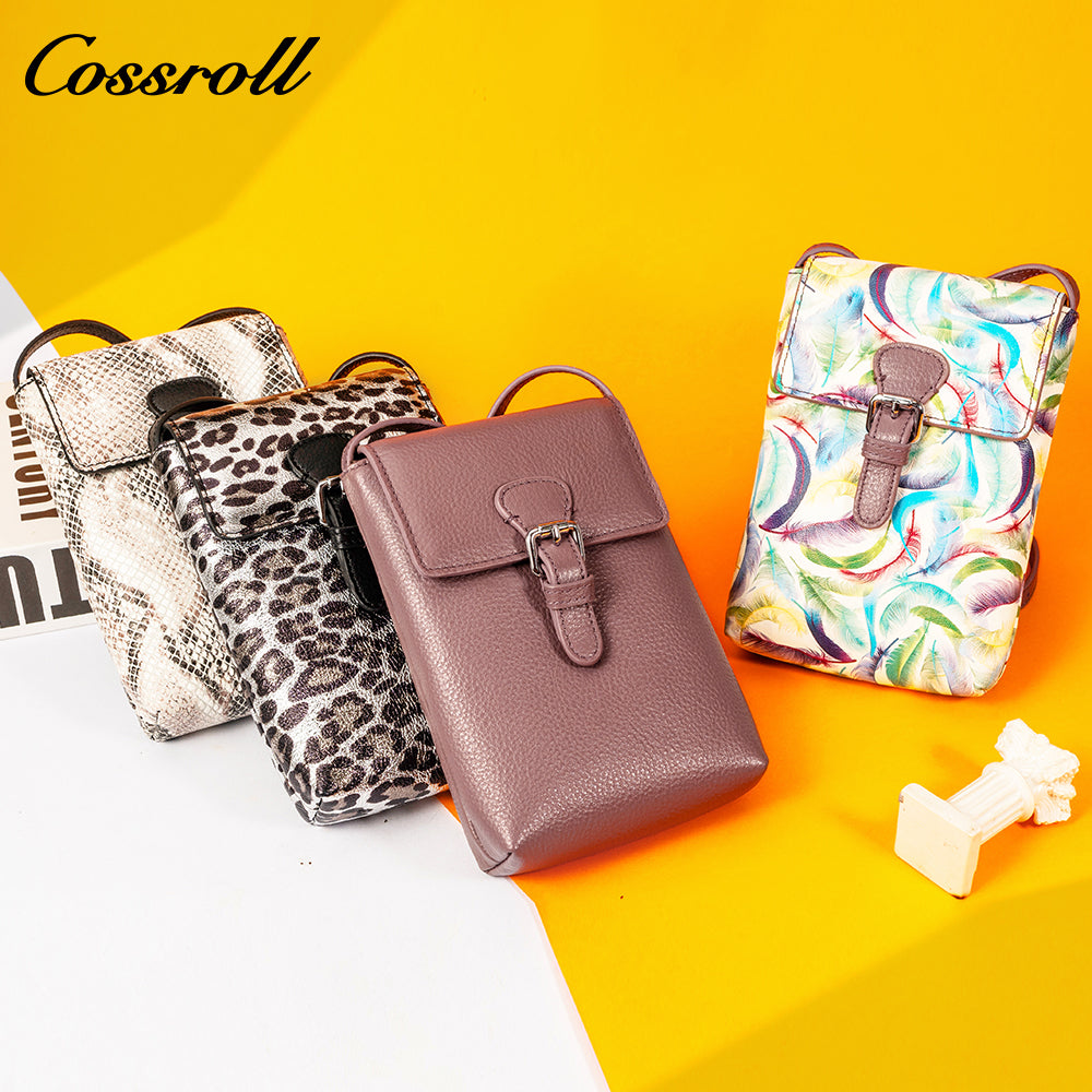 Female cell phone bag mini small crossbody bag shoulder bag simple versatile fresh portable