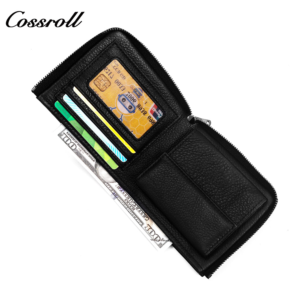 New Genuine Leather Men's Wallet Short High-End Men's Wallet Best-Selling Style