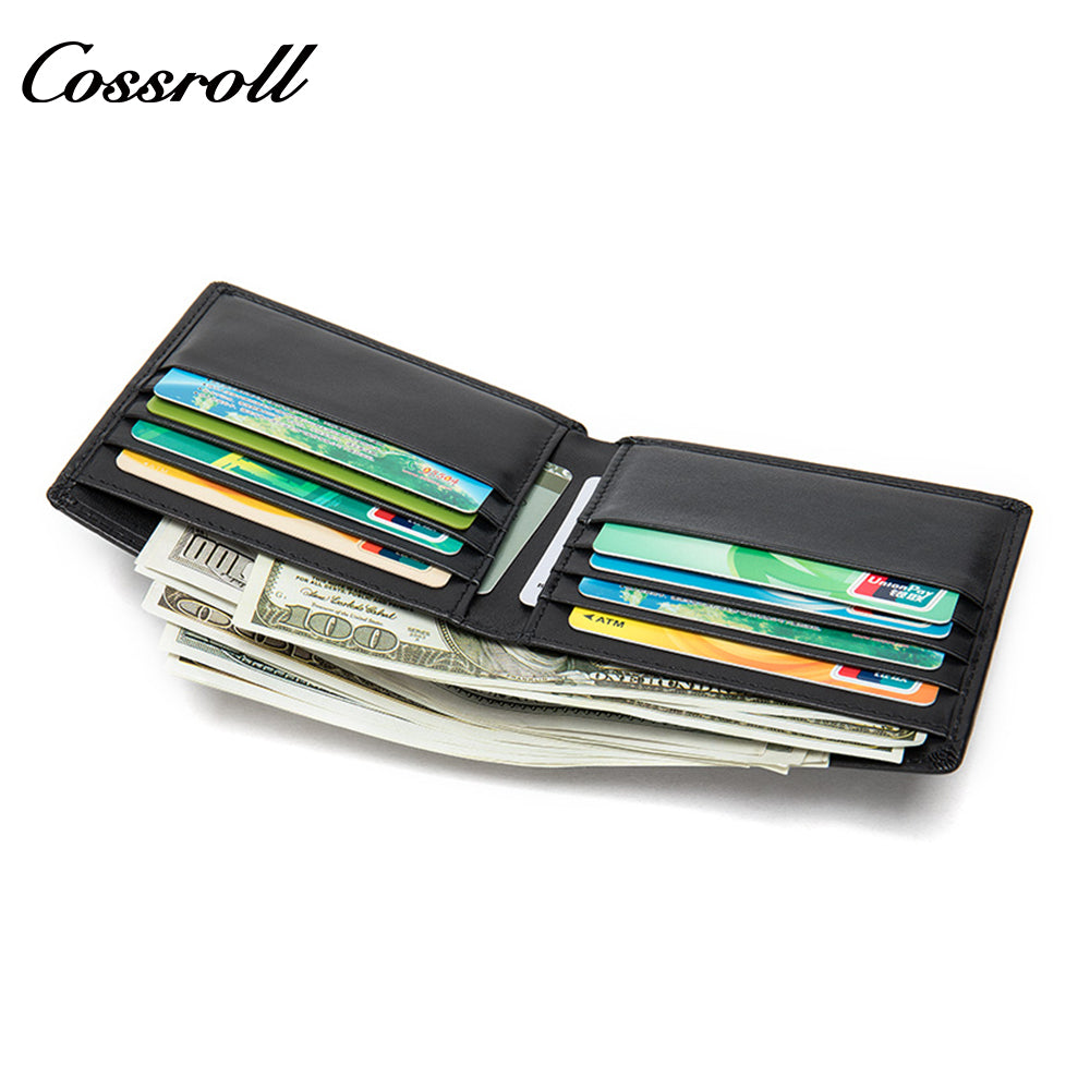 Genuine Leather Classic Business Men's Wallet Short Variety