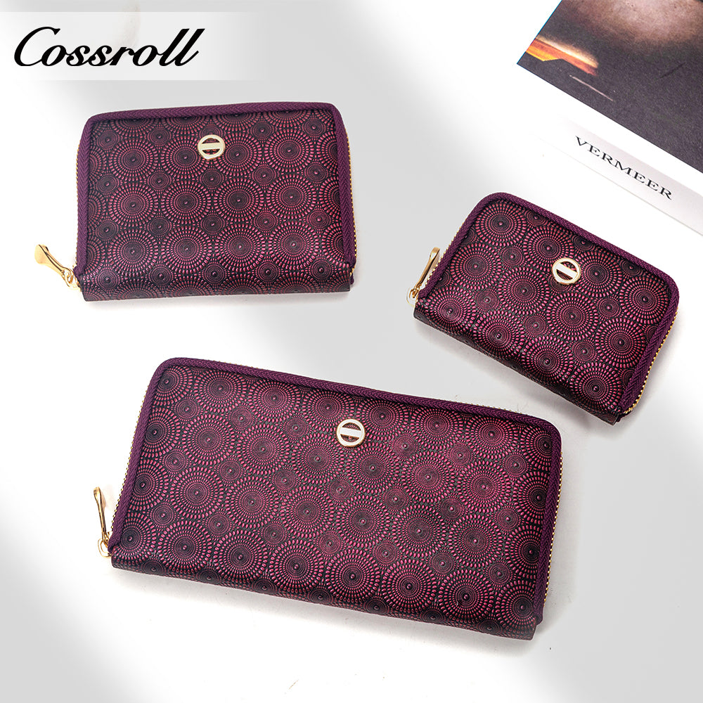 Best Selling leather luxury women small wallet Genuine Leather