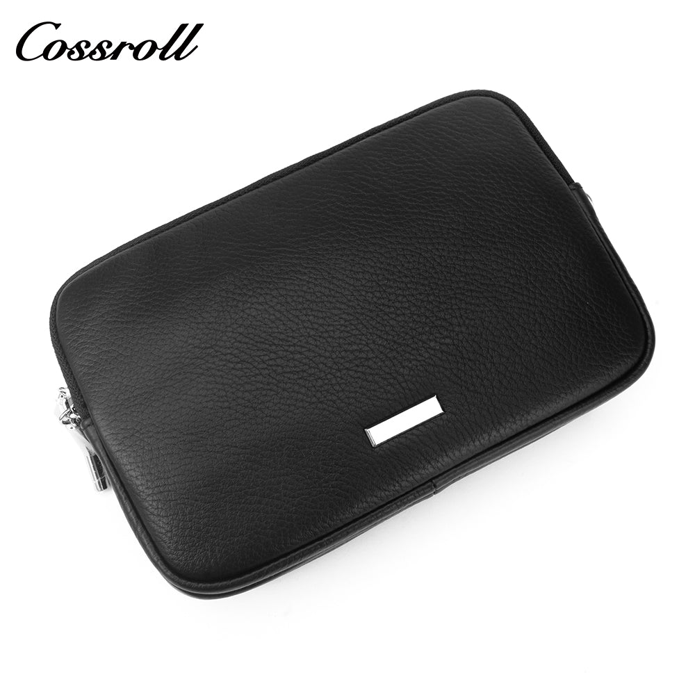 2024 new black leather women's crossbody bag Leather simple square box high-quality cowhide shoulder bag