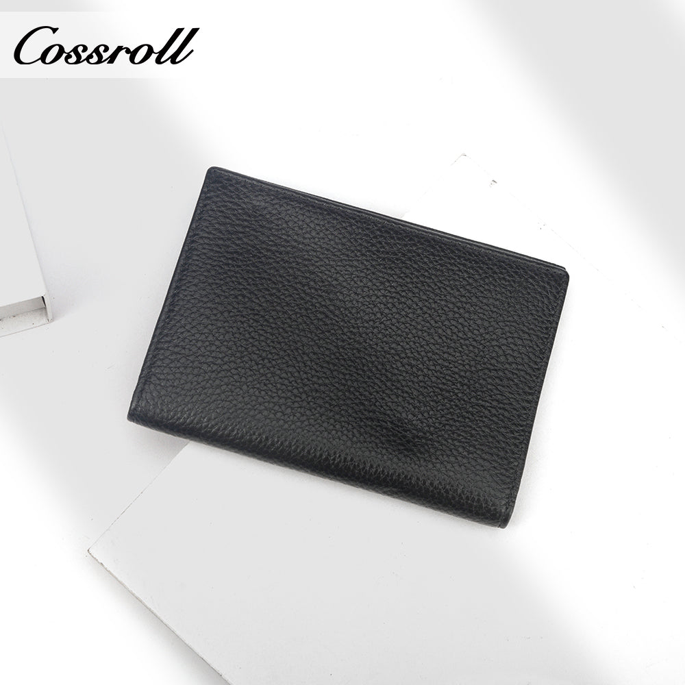 2024 New Products indestructible geniune leather wallet  Lychee leather
