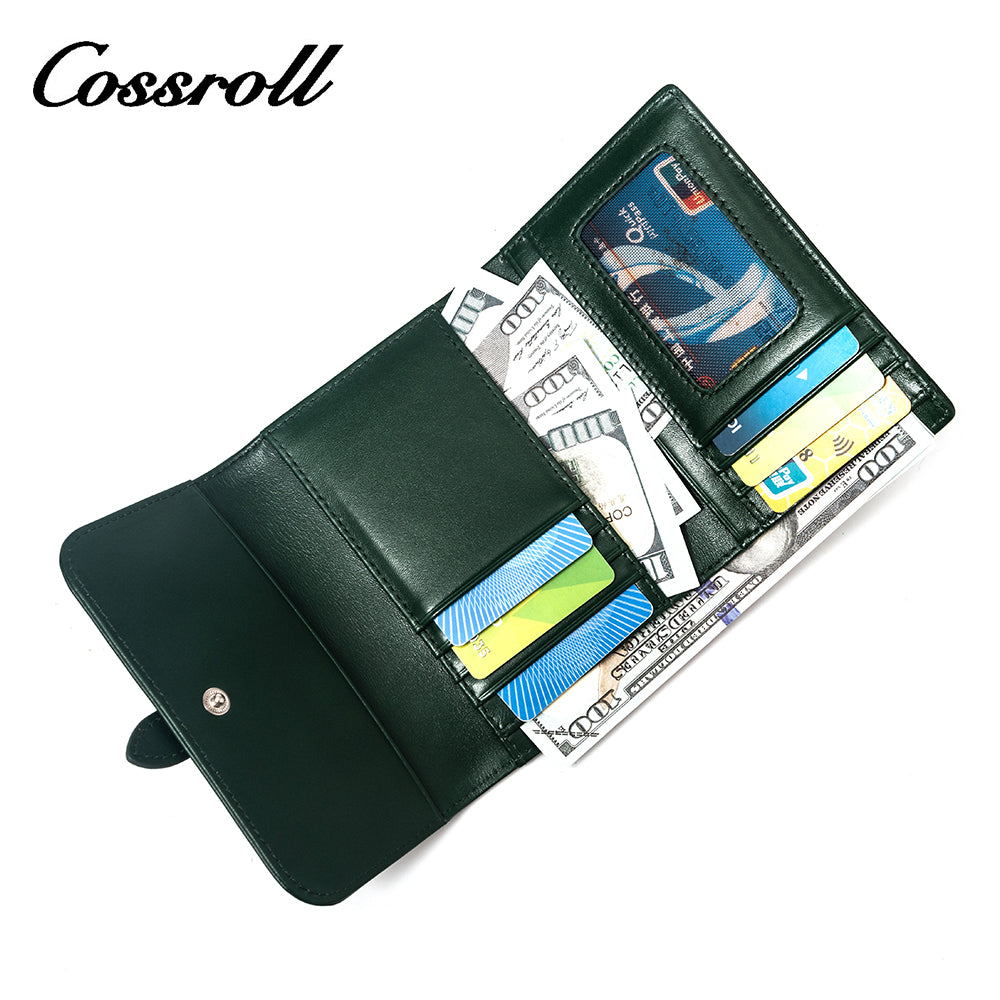 The Best China pop up wallet geniune leather wallet