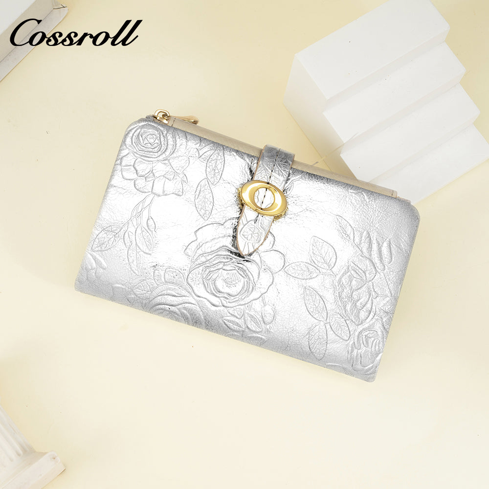 Hot Sale & High Quality Customized for women geniune leather wallet