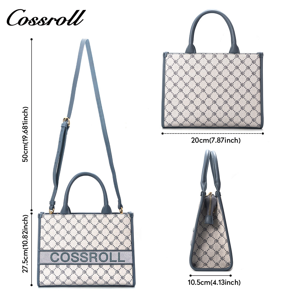 China Factory Supplied Top Quality Shoulder Large Bag Versatile Large Capacity Printed Tote Bag Women's Handbag Best Seller