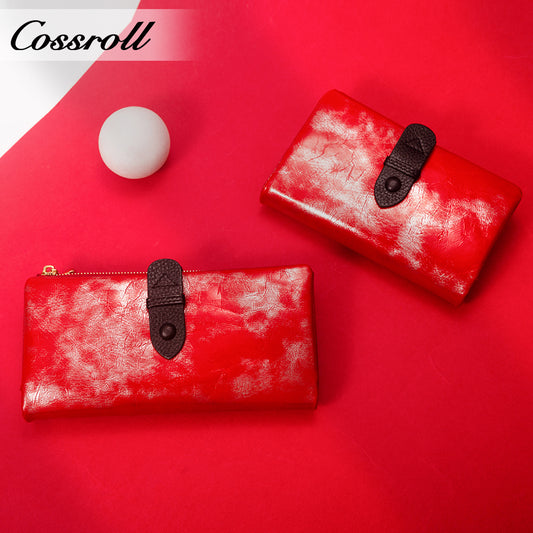 The Best China pop up wallet geniune leather wallet