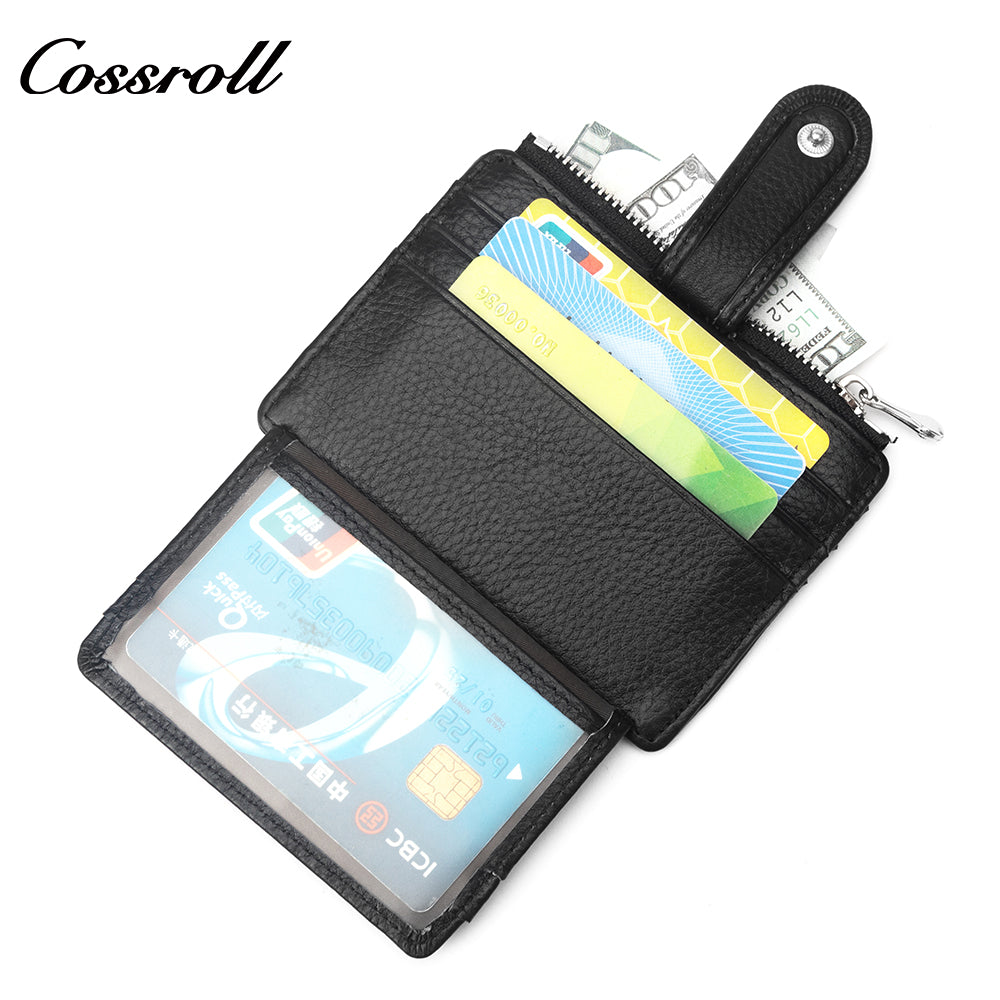 Professional Manufacturer large leather purse manufacturers custom multi-card geniune leather wallet