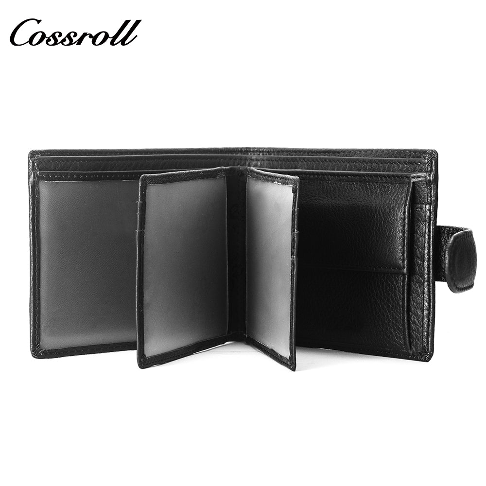 New Genuine Leather Men's Wallet Short High-End Men's Wallet Best-Selling Style