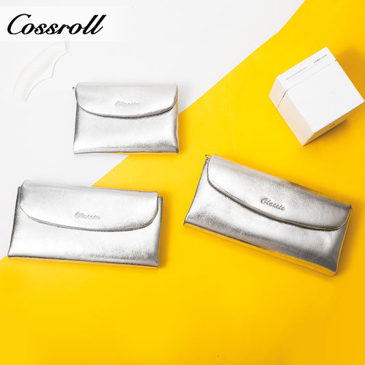 Quality Goods handmade leather leather purse women pearl pattern