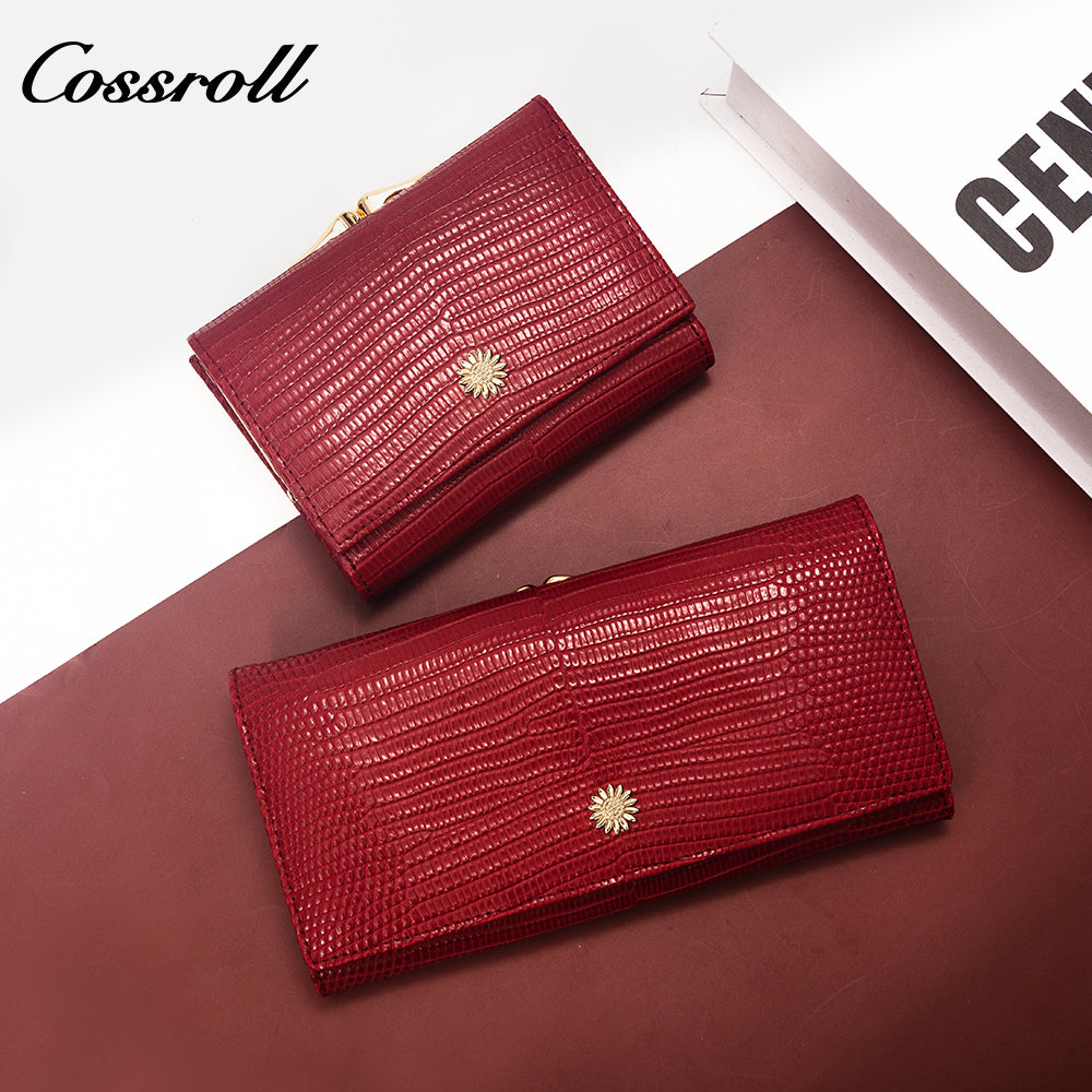 Hot Sale & High Quality Customized for women geniune leather wallet
