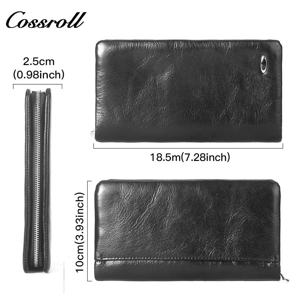 World Best Selling Products wallets for women fashionable oil wax leather