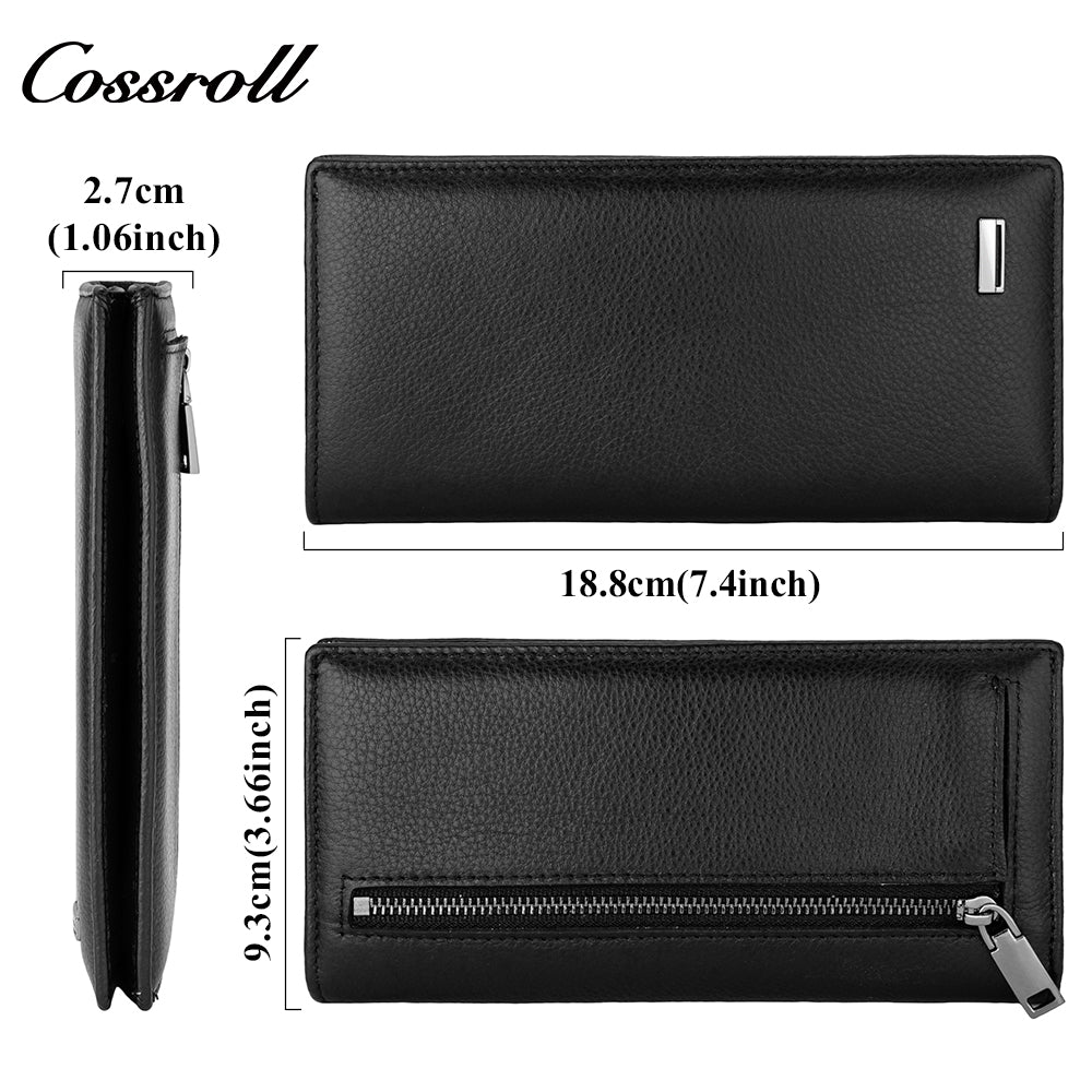 Fashion Men's wallet Magnetic Clasp Plus Surrounding Large Capacity Multi-Card Money Clip