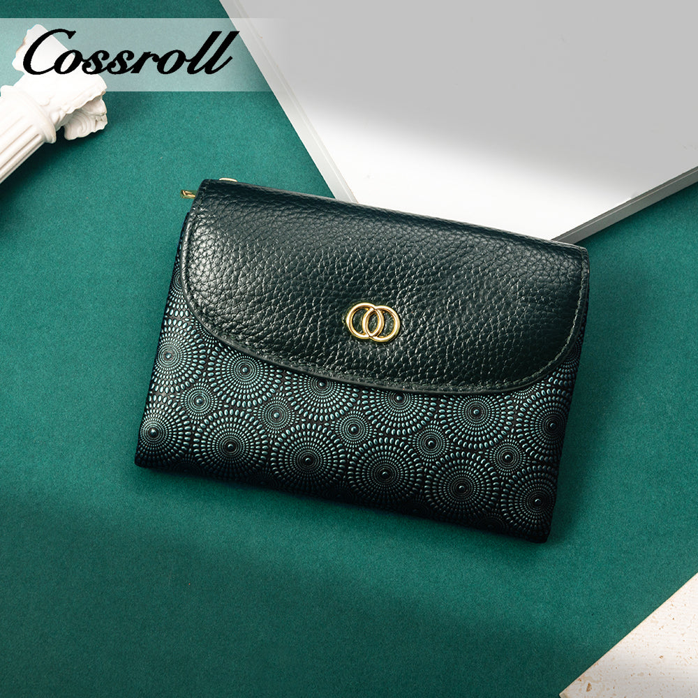 Professional Manufacturer large leather purse manufacturers custom geniune leather wallet