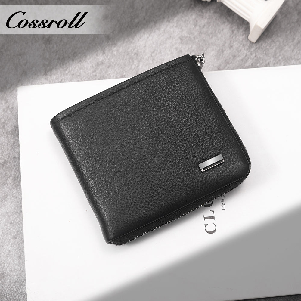 New Genuine Leather Men's Wallet Short High-End Men's Wallet Best-Selling Style