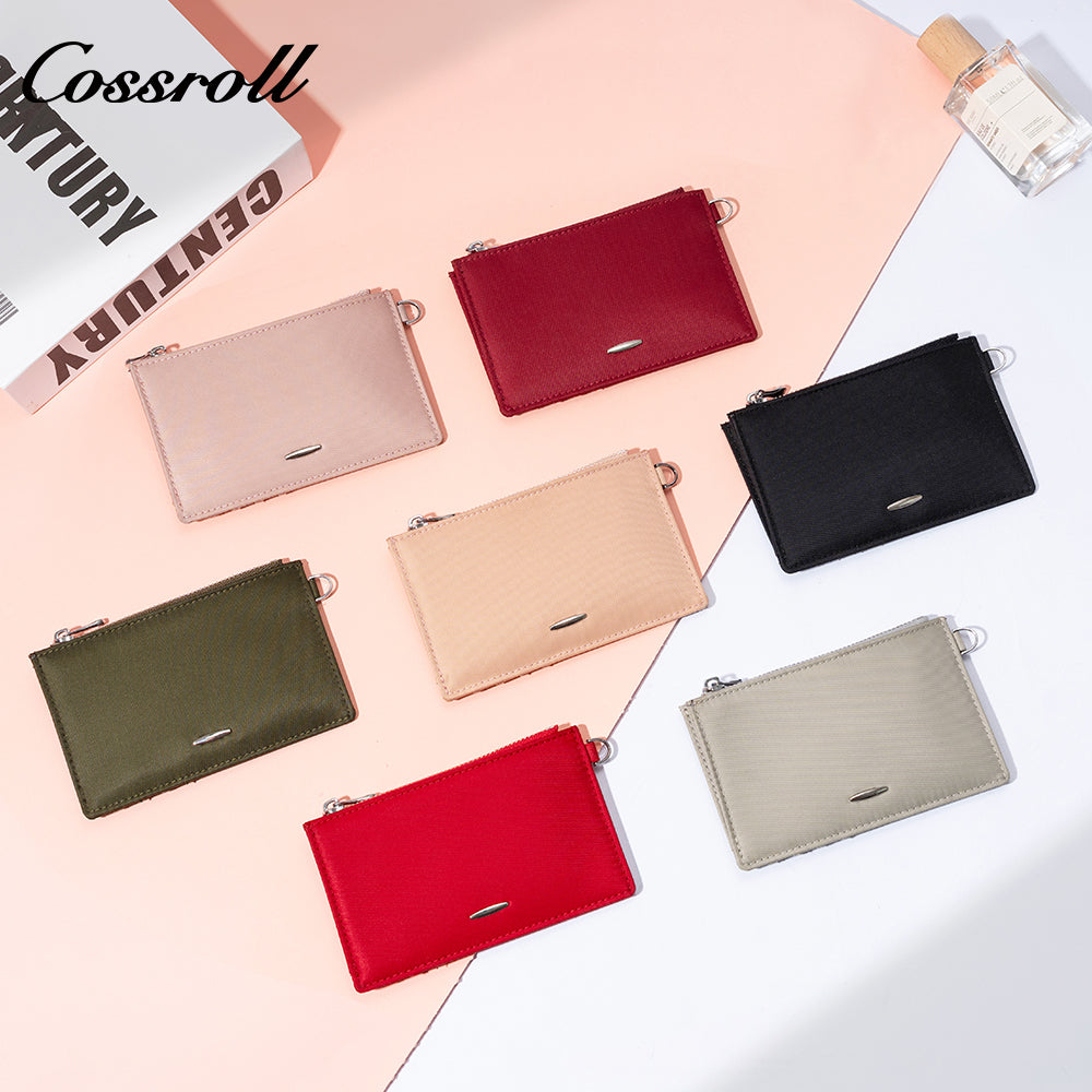 Short Function Zip Small Bag Folding Money Clip Bag Coin Purse Card Case