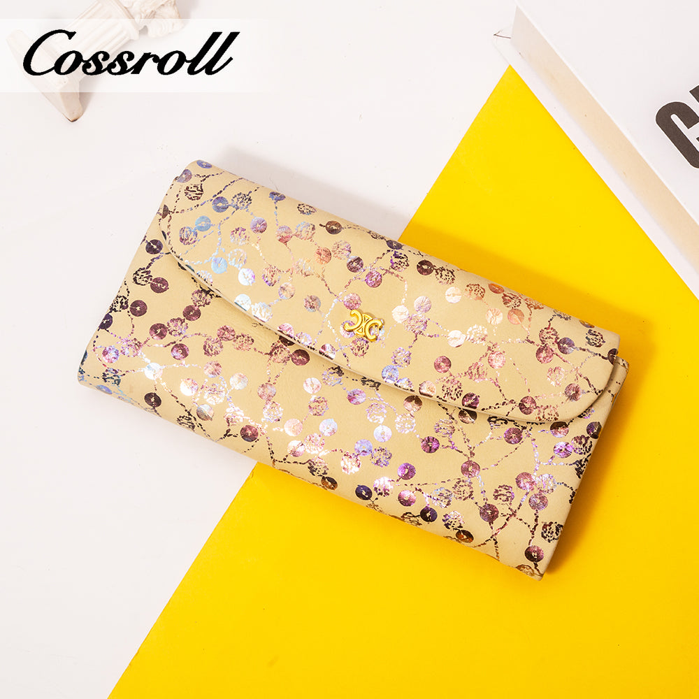 New Design Wholesale black leather women's wallet With lower Price