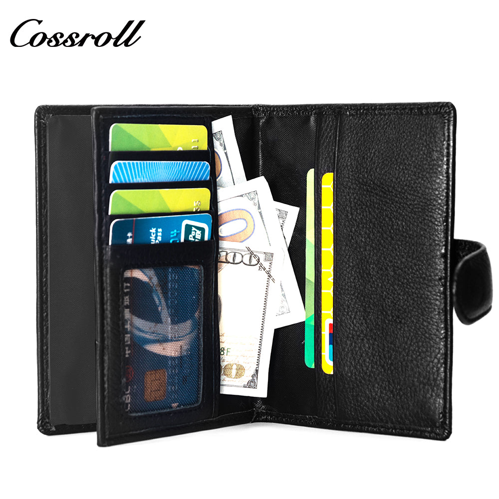 2024 New Genuine Leather Men's Wallet Short High-End Men's Wallet Best-Selling Style