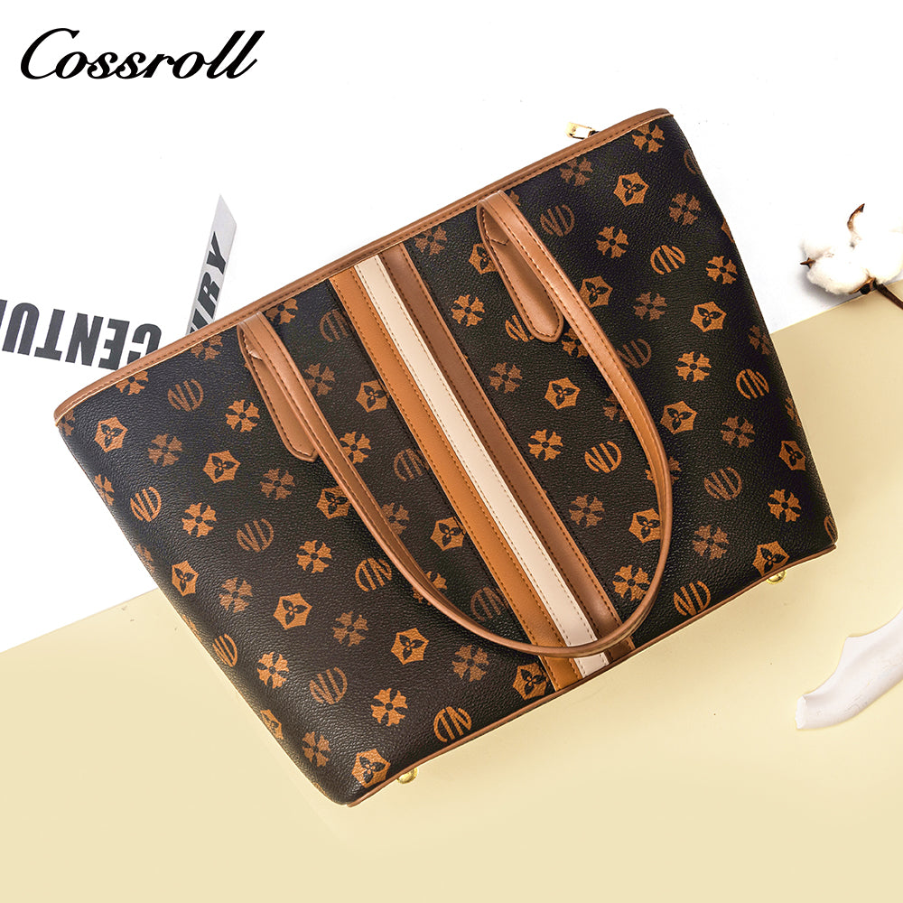 China Manufacturer Versatile Large Capacity Printed Tote Bag Women's Handbag Best Seller
