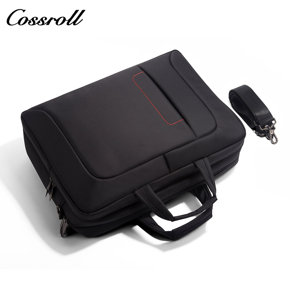 Multifunctional briefcase men's business office double waterproof large capacity men's handheld document bag