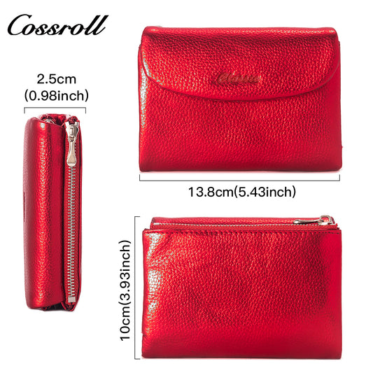 Customized High-End Leather Women's Wallets European market
