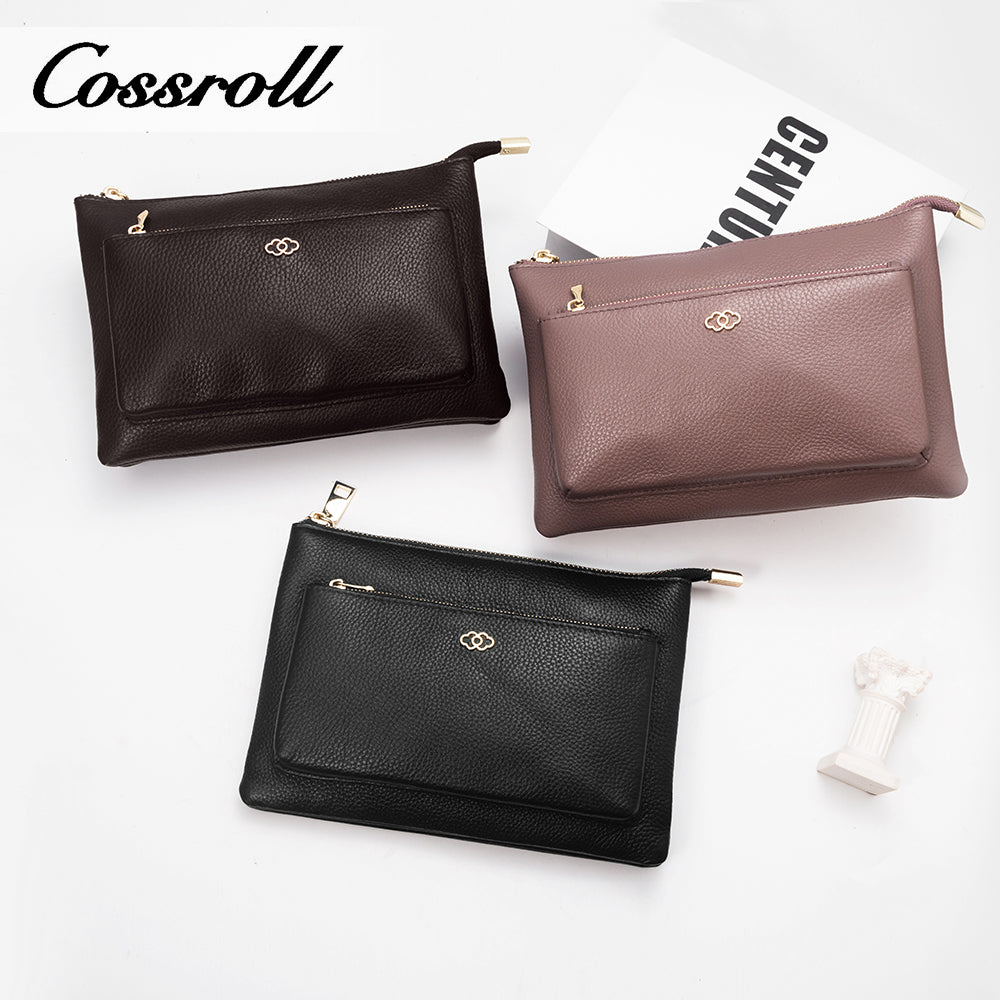 Women's small bag 2024 new multi-layer single-shoulder baotou layer cowhide handbag with women's crossbody bag
