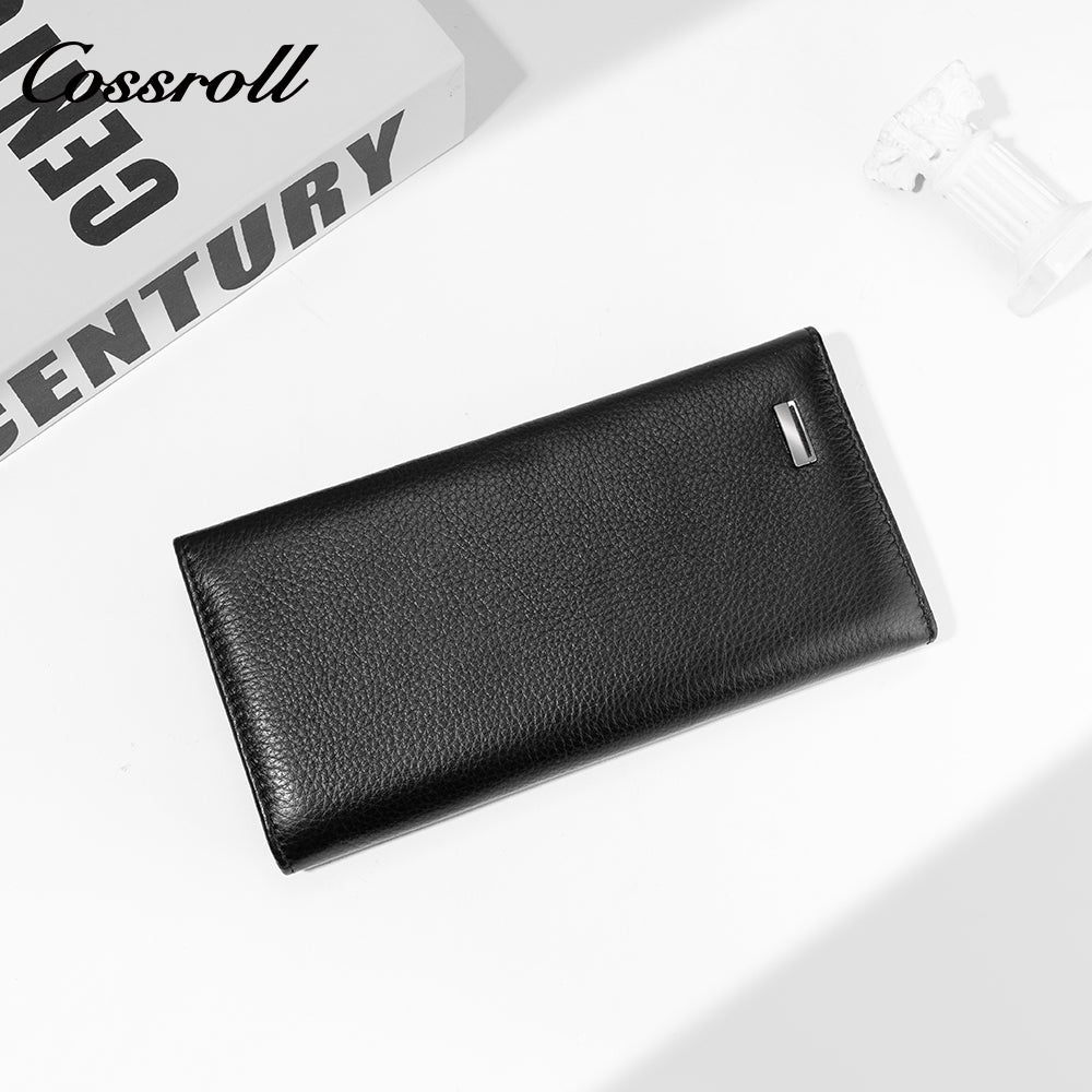 Factory direct supply foreign trade hot sale short men's wallet leather wallet