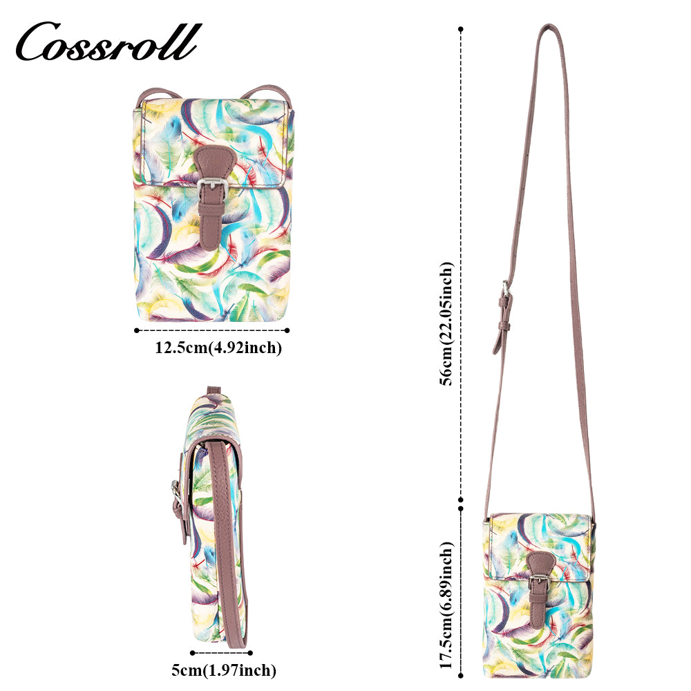 Female cell phone bag mini small crossbody bag shoulder bag simple versatile fresh portable