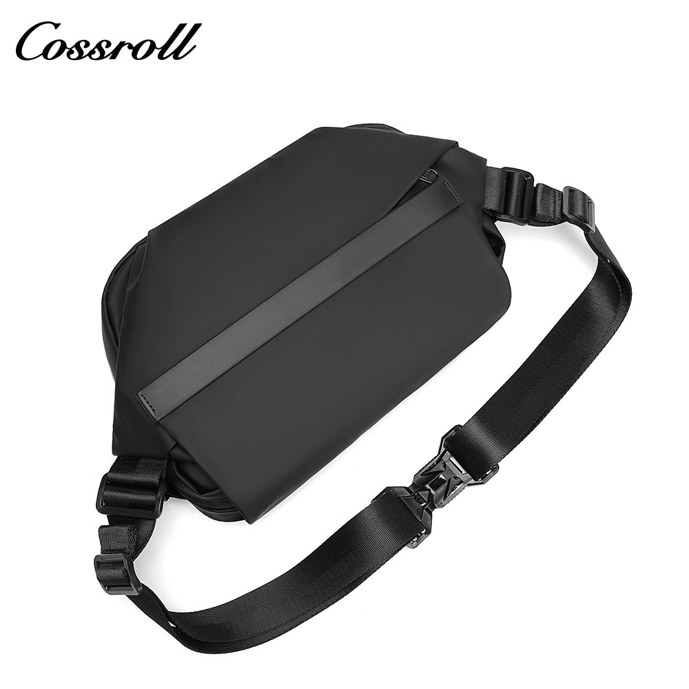Men's functional crossbody waterproof ipad multifunctional chest bag