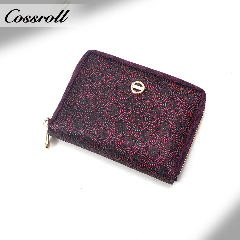 Best Selling leather luxury women small wallet Genuine Leather