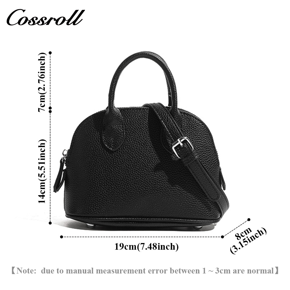 mini French sheep print shell bag handbag crossbody bowling leather shoulder small square bag female