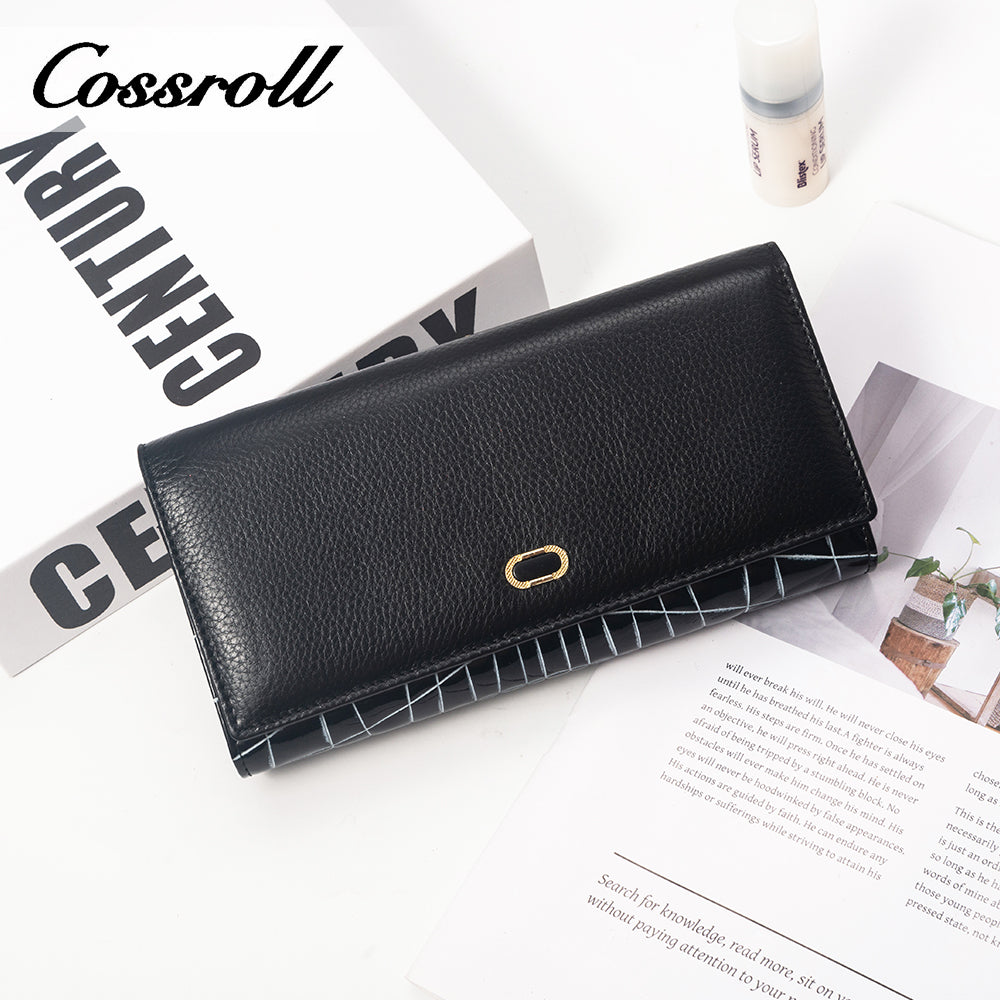 Hot Sale & High Quality Customized for women geniune leather wallet