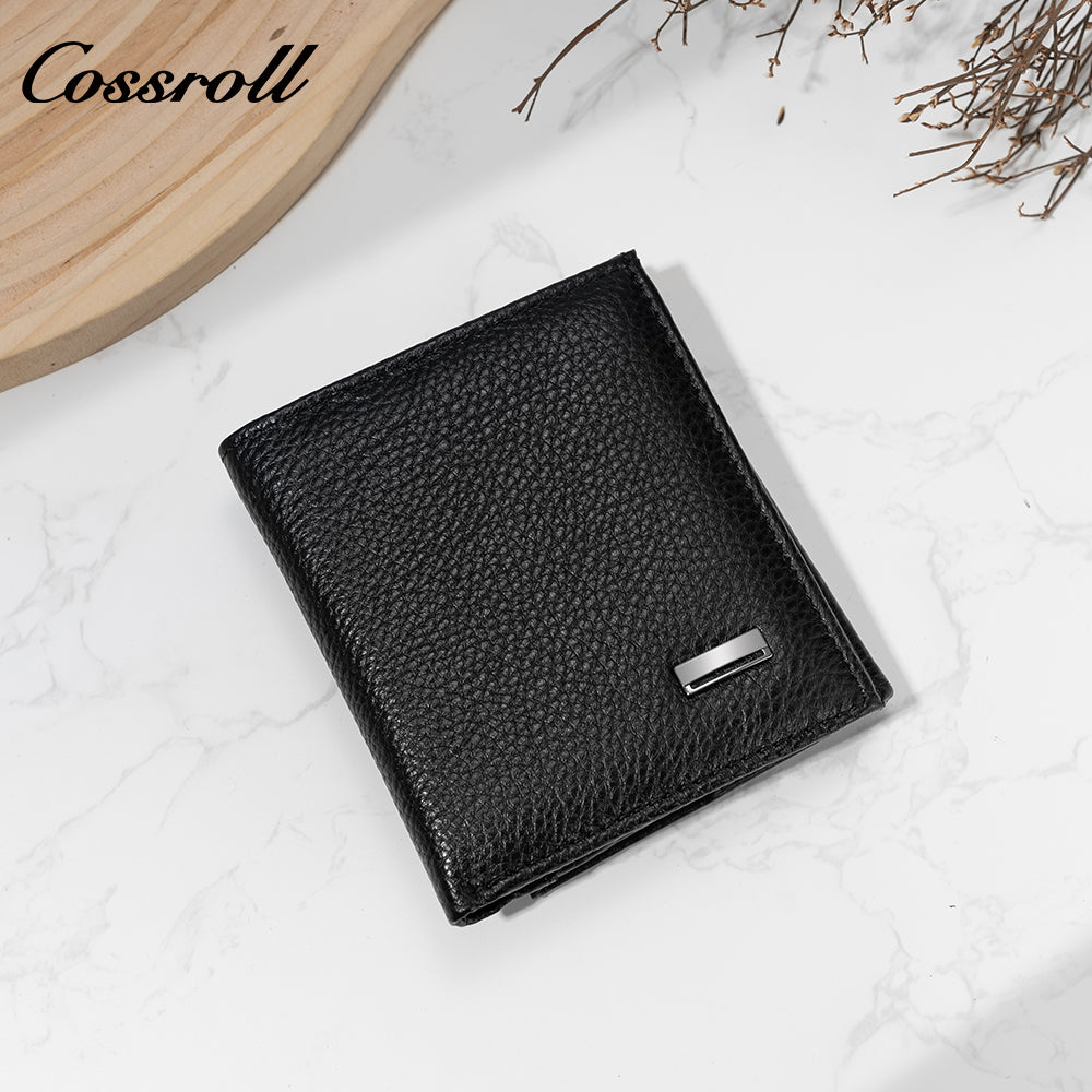 New men's wallet simple leisure men's wallet coin purse men's short money clip