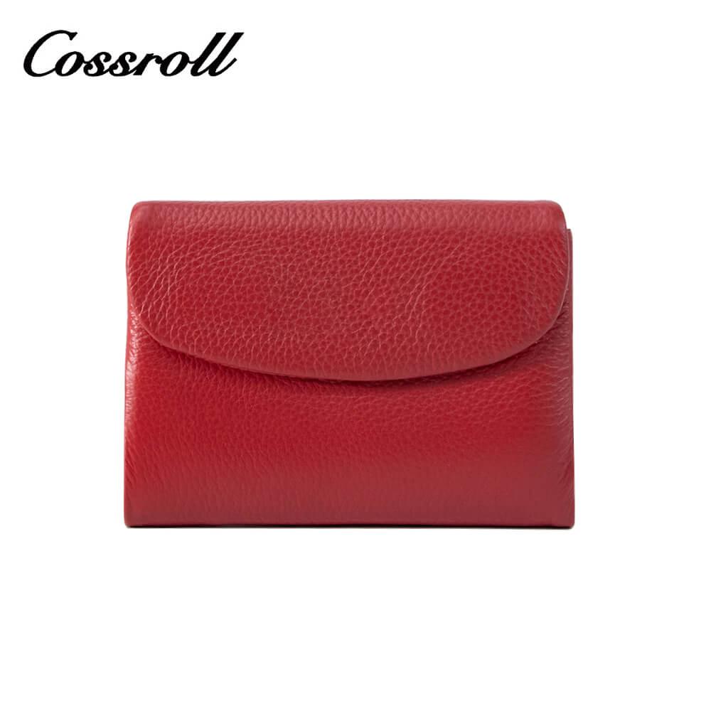 Genuine Cowhide Leather Short Wallets