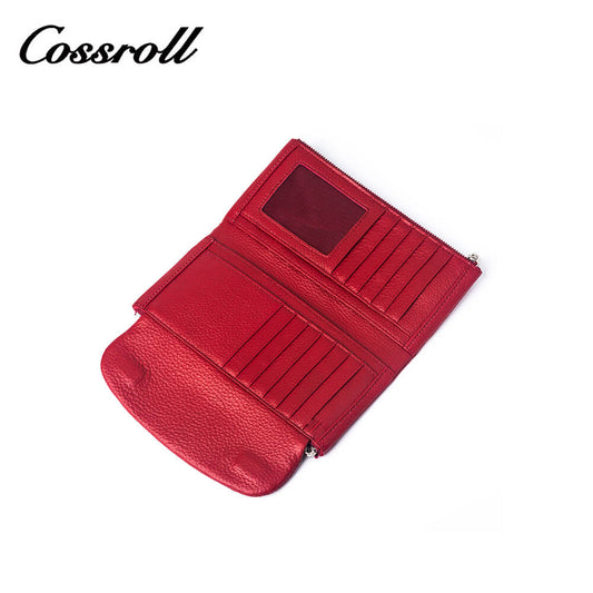 Soft Leather Women Leather Wallet Manufacturer
