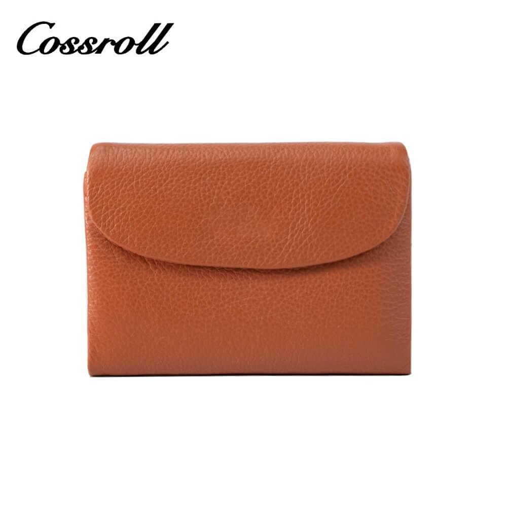 Genuine Cowhide Leather Short Wallets