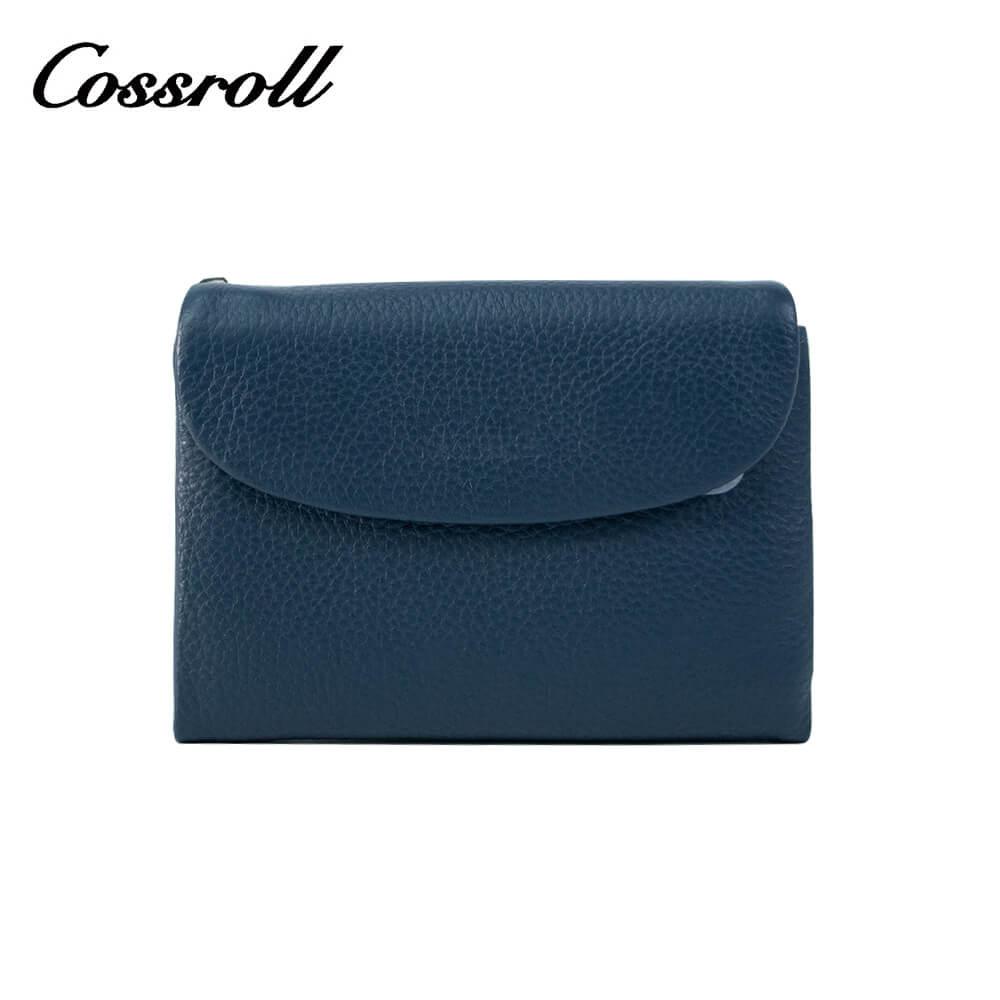 Genuine Cowhide Leather Short Wallets