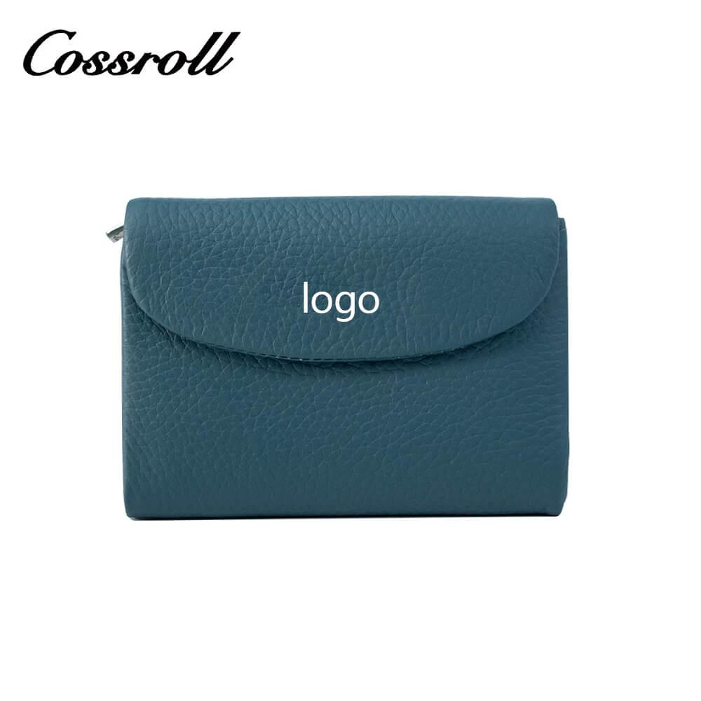 Genuine Cowhide Leather Short Wallets