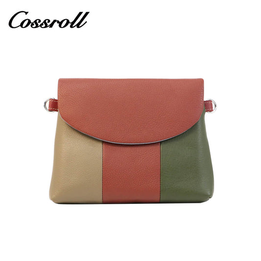 Cossroll Muticolor Small Leather Crossbody Bag Manufacturer