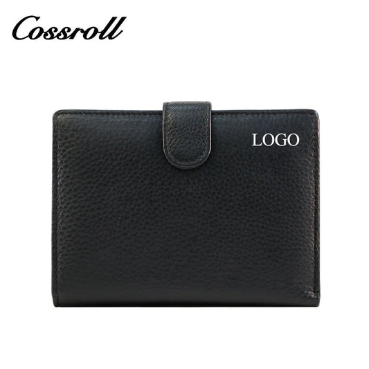 Bifold Cowhide Leather Short Wallets For Men For Wholesale Cossroll